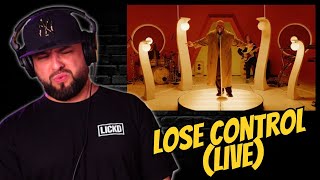 Vocalist Reacts to Teddy Swims  Lose Control Live [upl. by Ennaj987]