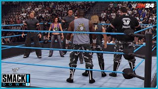 WWE 2K24  Smackdown  quotExtreme Rules Matchquot  Lita amp Hardy Boyz vs The Dudleys [upl. by Austine689]