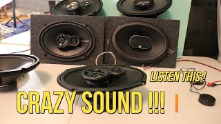 Rockford Fosgate R169X2 way 6x9 vs Rockford Fosgate R169X3 way comparison and sound test [upl. by Alimrahs776]