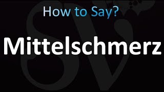 How to Pronounce Mittelschmerz [upl. by Nesral]