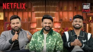 When Cricket Meets Comedy  Rohit Sharma Shreyas Iyer  The Great Indian Kapil Show  Netflix [upl. by Alyehs]