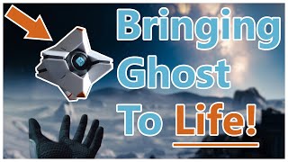 Original Destiny Ghost Brought to Life with Arduino Dinklebots Voice [upl. by Ytteb]