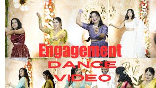 Radha Engagement Dance video  Allu Raghu Sushmitha [upl. by Kirimia]