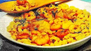 MASSADA DE TAMBORIL COM GAMBAS  RECEITAS [upl. by Morgan]