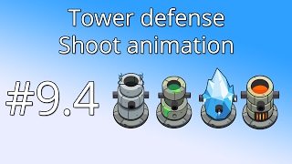 94 Unity Tower defense tutorial  Shoot animation [upl. by Vivien644]