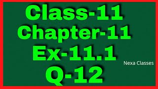 Ex111 Q12 Class 11  Conic Section  NCERT Math [upl. by Adnaram12]