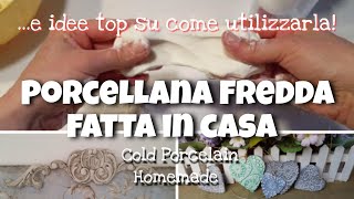 La ricetta della porcellana fredda da realizzare in casa e idee top per utilizzarla [upl. by Reiter]