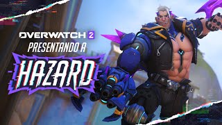 Hazard  Tráiler de Jugabilidad del nuevo Héroe  Overwatch 2 [upl. by Innavoig]