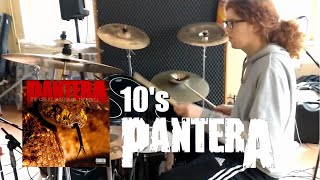 PANTERA  10s DRUM COVER [upl. by Eerrehc405]