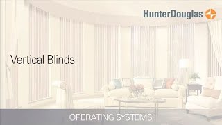 Vertical Blinds  Operating Systems  Hunter Douglas [upl. by Akihsat]