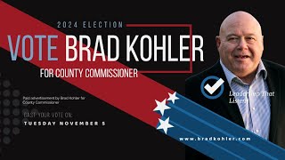 Brad Kohler  Liberty Tea Party  County Commissioner [upl. by Dot]