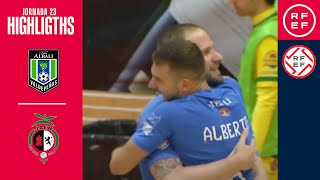 Resumen PrimeraDivisiónFS  Viña Albali Valdepeñas 32 Jaén Paraíso Interior  Jornada 23 [upl. by Arved683]