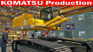 KOMATSU Production Excavator Manufacturing [upl. by Chouest354]