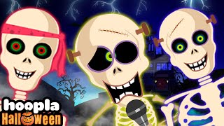 Skeleton Dance  Chumbala Cachumbala  Hindi Halloween Rhymes for Kids HooplaKidzHindi [upl. by Mohandas]