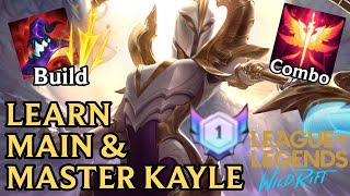 Effective Kayle Baron Lane Guide  Rotation Tutorial Wild Rift 44b [upl. by Trinee]