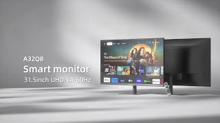 🌟 32inch 4k smart monitor with google system [upl. by Newmark131]