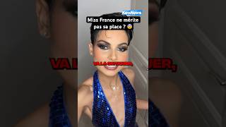 MISS NORD PAS DE CALAIS NE MÉRITE PAS SA PLACE DE MISS FRANCE  😨shorts drama missfrance tiktok [upl. by Anoval]