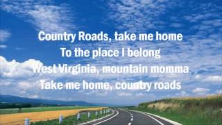 John Denver ♥ Take Me Home Country Roads The Ultimate Collection with Lyrics [upl. by Maynord758]