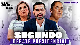 🔴 Reacciones de Segundo DEBATE entre Sheinbaum Máynez y Xóchitl  EN VIVO [upl. by Leanatan]