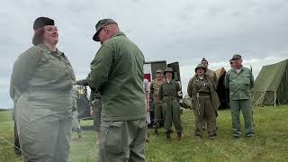 Mid Atlantic Air Museum 2024 WWII Weekend Saturday Vlog Promotion Ceremony [upl. by Esyak861]