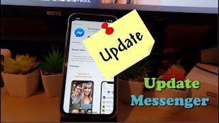 How to Update Messenger on iPhone 2022 [upl. by Vokay]