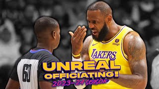 Awful NBA Referee Calls But They Keep Getting Worse… 😲  202324 Season Edition [upl. by Nalliuq]