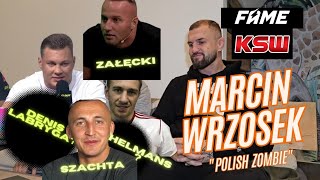 DENIS ZAŁĘCKI I SZACHTA  MARCIN WRZOSEK WSTAWIŁ SIĘ ZA NIMI KONFLIKT Z POLICJANTEM I LABRYGA  KSW [upl. by Gefen]