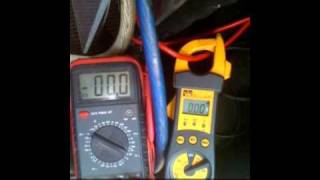 How To Clamp Meter your Car audio subwoofer amplifier for power output [upl. by Nahaj]