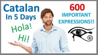 Learn Catalan in 5 days Conversation for Beginners [upl. by Eilyac225]