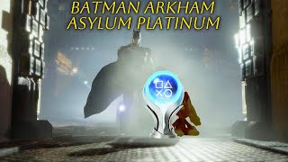 Batman Arkham Asylum Platinum [upl. by Ahseina547]