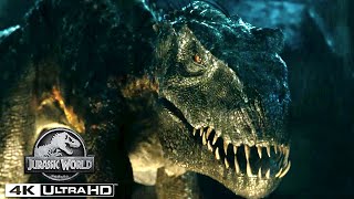 Jurassic World’s Scariest Dinosaur Attacks Part 2 in 4K HDR  Jurassic World [upl. by Gilud]