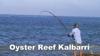 Fishing At Oyster Reef Kalbarri Western Australia [upl. by Tore]