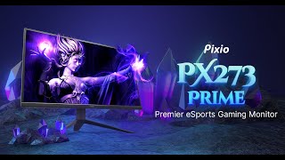 Pixio PX273 Prime  27 inch 1080p 165Hz FAST IPS 1ms GTG Premier eSports Gaming Monitor [upl. by Nelav]