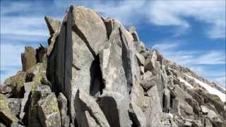 Climbing Gannett Peak Glacier Trail Wind River Range [upl. by Vin]