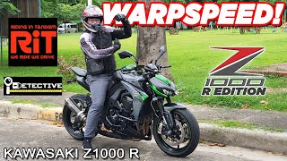 Kawasaki Z1000 R Beginner Test Drive  400cc vs 1000cc [upl. by Hines]