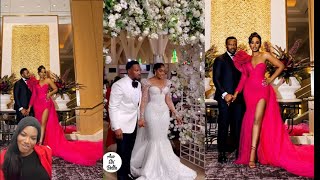 Sharon Ooja and Billionaire Husband Udogoo Nwoke Weds in a Lavish White Wedding Ceremony [upl. by Mills709]