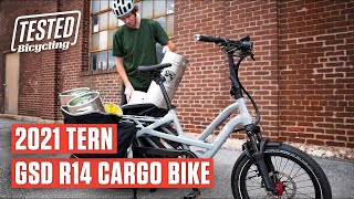 Can The Tern GSD R14 ECargo Bike Replace Your Car  TESTED  Bicycling [upl. by Eisteb]