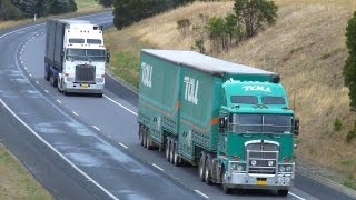 Australian Trucks  Trucking on the Hume Highway Part 8 [upl. by Abehshtab]