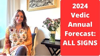 2024 Vedic Annual Forecast Highlights for ALL SIGNS [upl. by Elrebmik]