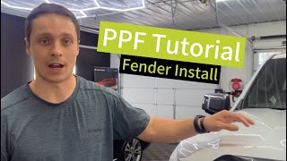 How a Professional Installs PPF on a Fender [upl. by Jauch]