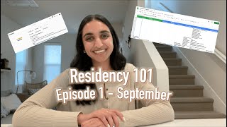 Residency 101 Ep 1Where to Start Excel Sheet Application Resources [upl. by Dualc]