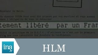 Les quotas dimmigration dans les HLM de Sartrouville   Archive INA [upl. by Mae160]