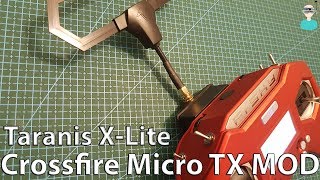 How To Use TBS Crossfire Micro TX with Taranis XLite [upl. by Chrisoula]