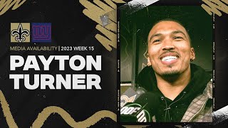 Payton Turner talks his injury working his way back to form  New Orleans Saints [upl. by Christoforo]