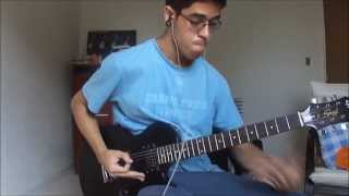 Whiplash Metallica Guitar Solo Cover [upl. by Ormond]