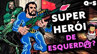 O MAIOR E MELHOR SUPERHERÓI DE ESQUERDA Do Arqueiro Verde ao Trashman até Juiz Dredd [upl. by Robma]