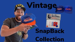 Vintage Sports Specialties Script SnapBack Collection [upl. by Aikaj19]