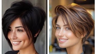 50 Most stylish pixie short Bob Haircuts and Hair diy ideas for womens [upl. by Mahgirb467]