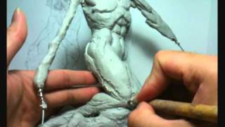 How to Sculpt Wolverine  Part 2  Roughing out Forms [upl. by Garnet]