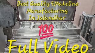 5 Best Quality Pizza Makeline Manufacturing In Jalandhar Punjab 9888562588 [upl. by Nord394]